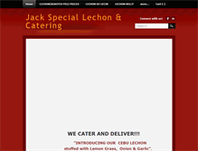 Tablet Screenshot of jacklechon.com